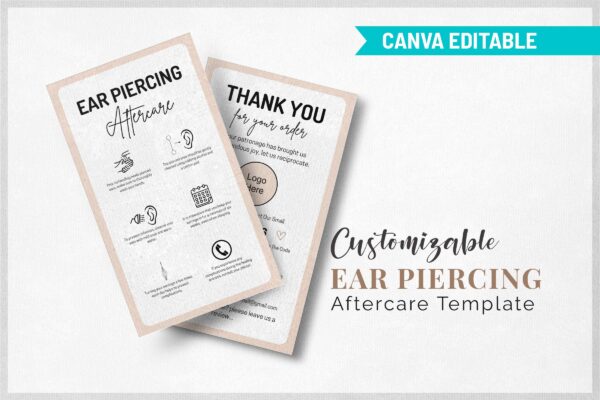 Customizable ear piercing aftercare - image 11
