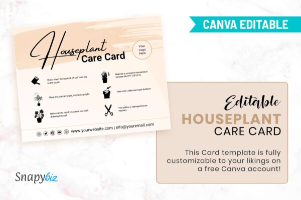 Editable Houseplant Care Card Feature Images 5 1 Editable houseplant care card template - image 6