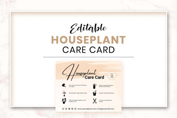 Editable Houseplant Care Card Feature Images 6 1 Editable houseplant care card template - image 7