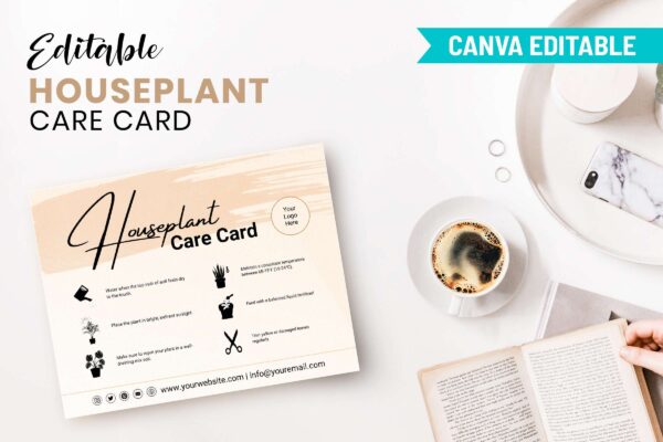 Editable Houseplant Care Card Feature Images 9 1 Editable houseplant care card template - image 10