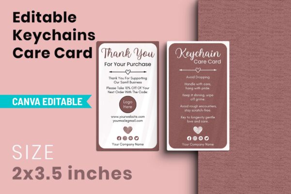 Editable Keychains Care Card Cc 82 Feature Images 6 Keychains care card printable - image 6