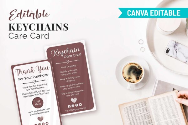 Editable Keychains Care Card Cc 82 Feature Images 9 Keychains care card printable - image 9