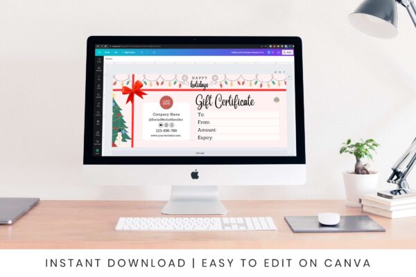 Holiday Gift Certificate Template 5 Holiday gift certificate template - image 6