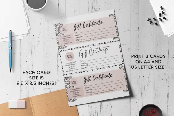 Leopard Gift Certificate Feature Images 4 Leopard gift certificate template - image 5
