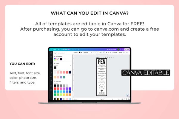 Pen Care Card Template Feature Image 6 Pen care card template - image 7
