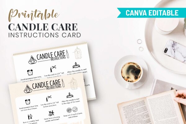 Printable Candle Care Instructions Card Cc 88 Feature Images 9 Printable candle care instructions card - image 10