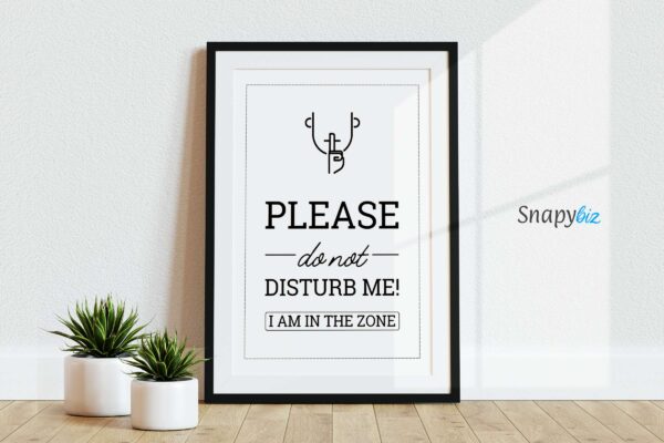 Printable Do Not Disturb Sign Feature Image 2 Printable do not disturb signs - image 3