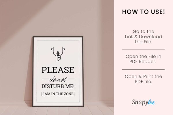 Printable Do Not Disturb Sign Feature Image 6 1 Printable do not disturb signs - image 8