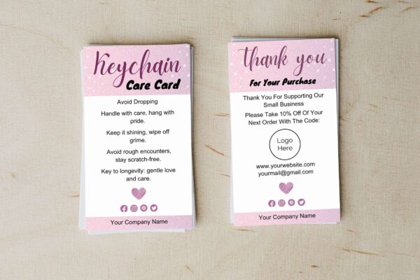 Printable Keychain Care Instructions Cc 43 Feature Images 3 Keychain care instructions - image 4