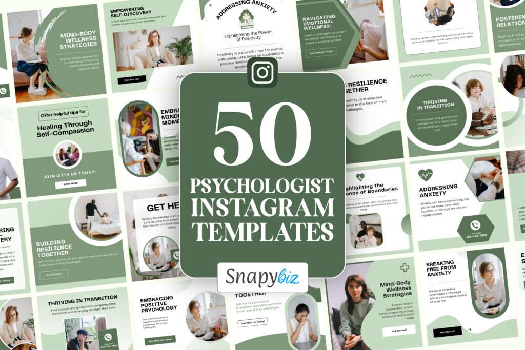 Psychologist Instagram Post Template Psychologist Instagram Post Template