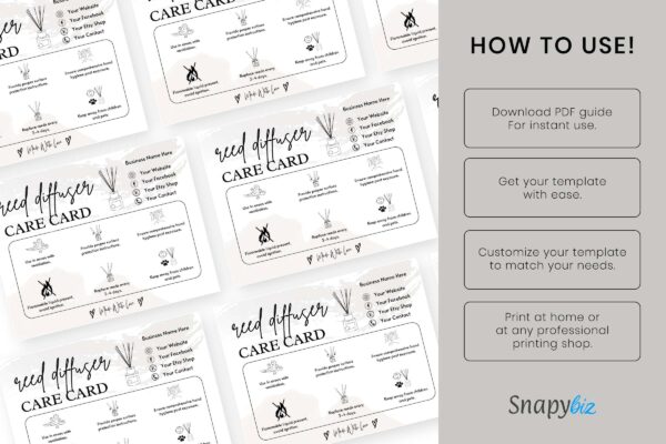 Reed Diffuser Care Card Canva Guide Cc 57 Feature Image 8 Reed diffuser care card canva guide - image 9
