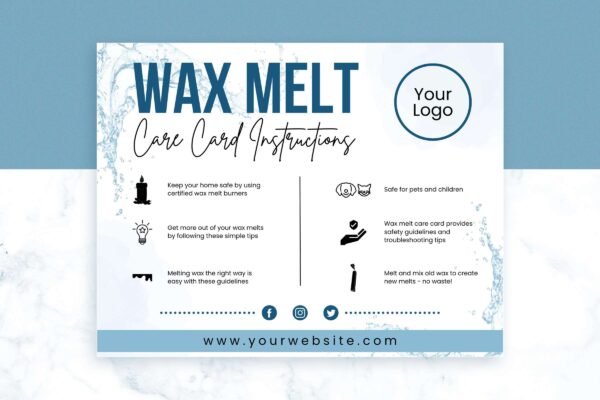 Wax Melt Care Card Instructions Guide Feature Images 2 Wax melt care card instructions guide - image 3