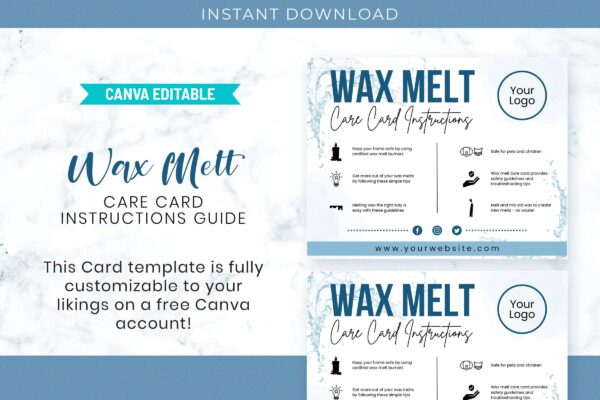 Wax Melt Care Card Instructions Guide Feature Images 4 Wax melt care card instructions guide - image 5