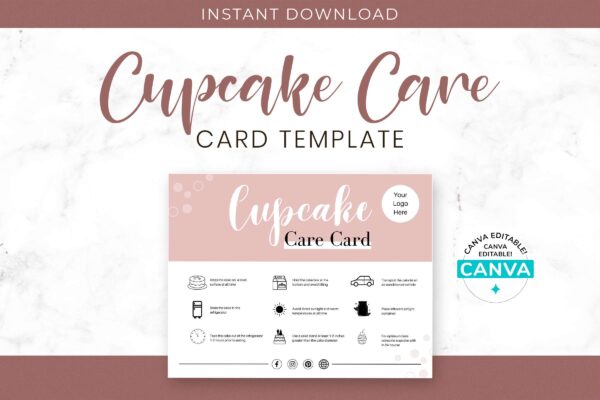 Cupcake Care Card Feature Images 1 Cupcake care card - image 2