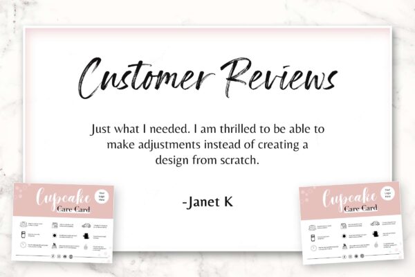 Cupcake Care Card Feature Images 7 Cupcake care card - image 8