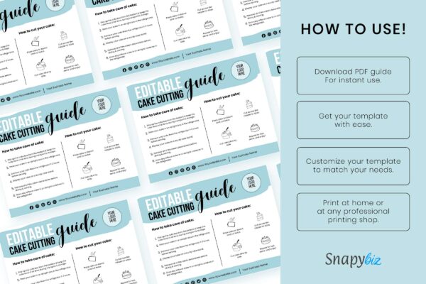 Editable Cake Cutting Guides Template Feature Images 8 Editable cake cutting guides template - image 12