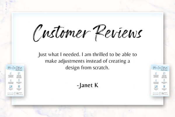 Editable Mini Car Diffuser Care Card Template Feature Images 7 Editable mini car diffuser care card template - image 8