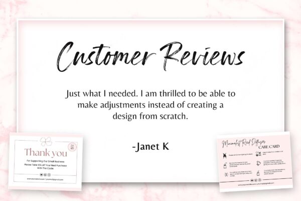 Minimalist Reed Diffuser Care Card Feature Images 7 Minimalist reed diffuser care card - image 8