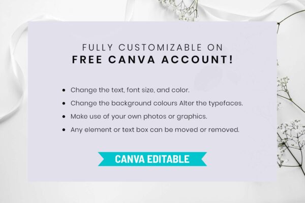 Personalized Gift Certificate Canva Editable Template 6 Personalized gift certificate canva editable template - image 7