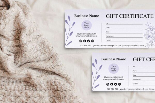 Personalized Gift Certificate Canva Editable Template 9 Personalized gift certificate canva editable template - image 10