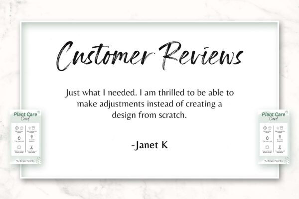 Plant Care Card Template Canva Feature Images 7 Plant care card template - image 8