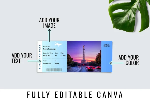 Berlin Boarding Pass Template Feature Images 4 Berlin trip surprise gift ticket template - image 8
