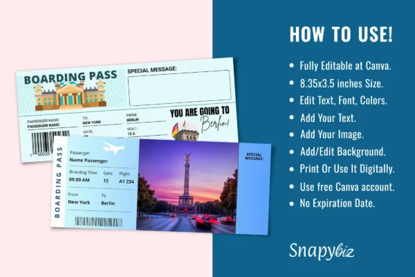 Berlin Boarding Pass Template Feature Images 9 Berlin trip surprise gift ticket template - image 3
