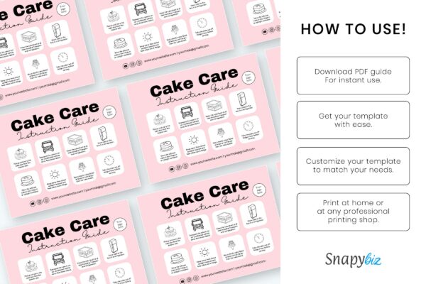 Cake Care Instruction Guide Feature Images 10 Cake care instruction guide - image 11