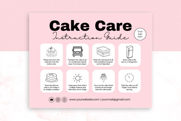 Cake Care Instruction Guide Feature Images 2 Cake care instruction guide - image 3