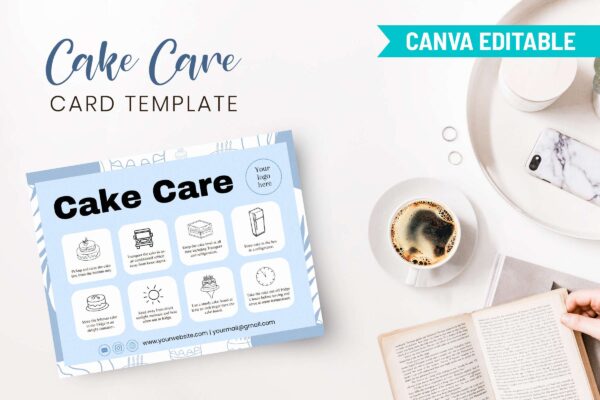 Cake Care Canvas Guide Template Feature Images 9 Printable cake care instruction guide - image 10