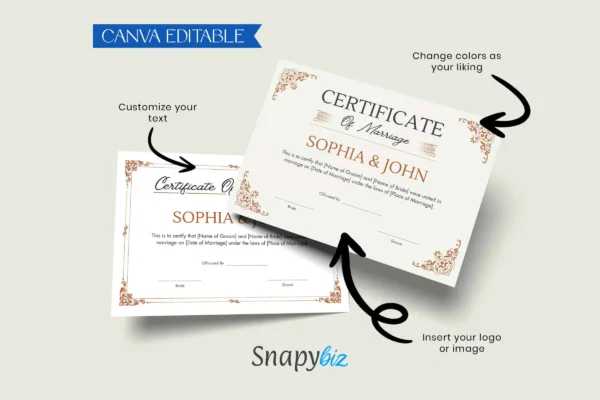 Certificate Of Marriage Template Ct 164 Feature Image 1 1 Certificate of marriage template - image 2