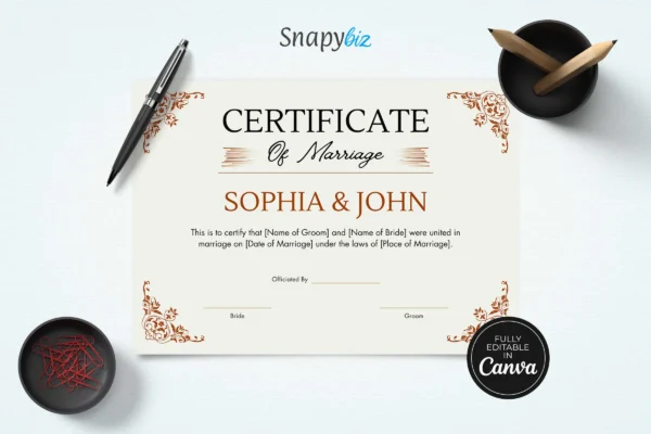 Certificate Of Marriage Template Ct 164 Feature Image 3 1 Certificate of marriage template - image 4