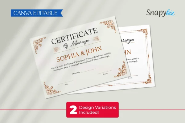 Certificate Of Marriage Template Ct 164 Feature Image 4 1 Certificate of marriage template - image 5