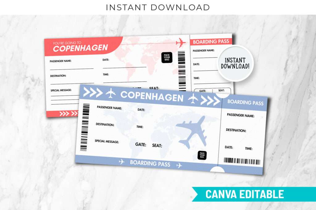 Copenhagen Trip Surprise Gift Ticket Copenhagen Trip Surprise Gift Ticket