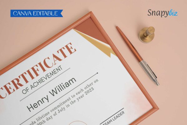 Editable Certificate Of Achievement Template Ct 153 Feature Image 9 Editable certificate of achievement template - image 10