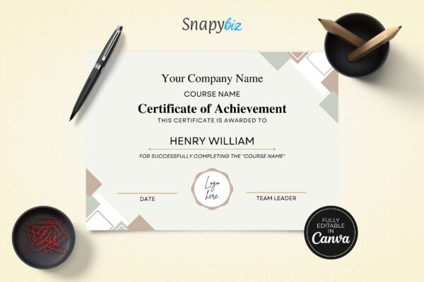 Editable Certificate Of Adoption Template Ct 159 Feature Image 2 Certificate of appreciation template - image 3