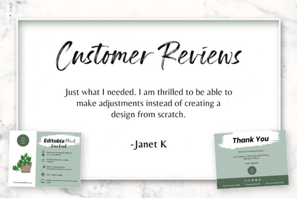 Editable Plant Care Card Template Feature Images 7 Editable plant care card template - image 8