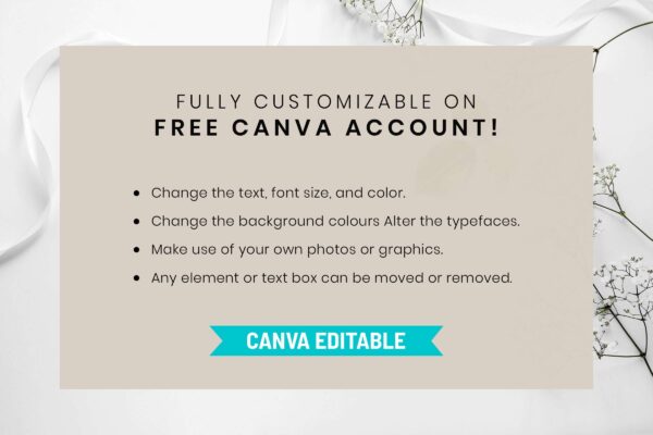 Editable Rose Gold Gift Certificate Feature Images 6 Rose gold canva gift certificate template - image 6