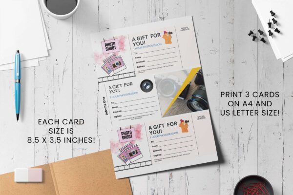 Editable Photography Gift Certificate Feature Images 4 Photography gift certificate template - image 5