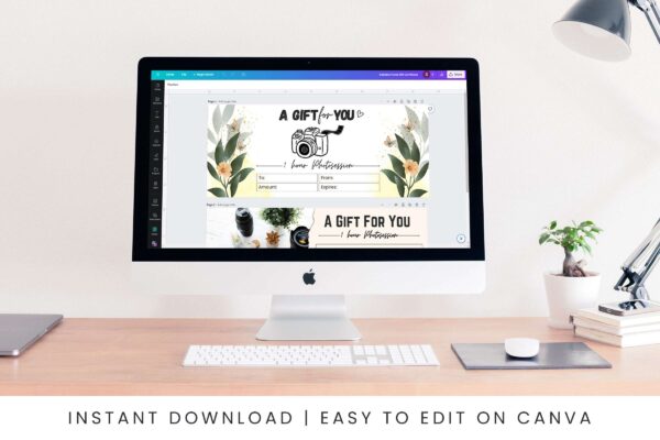 Editable Photogrpahy Gift Certificate Feature Images 5 Editable photography gift certificate template - image 7