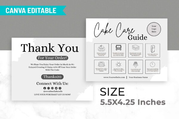 Printable Cake Care Guide Feature Images 2 Printable cake care guide - image 2