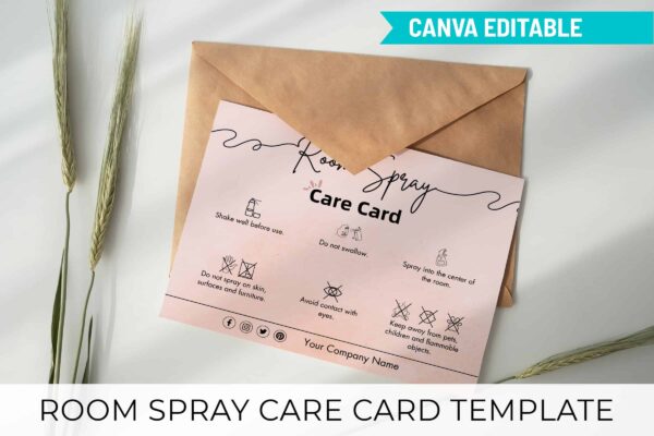 Room Spray Care Card Template Feature Images 10 1 Room spray care card template - image 11