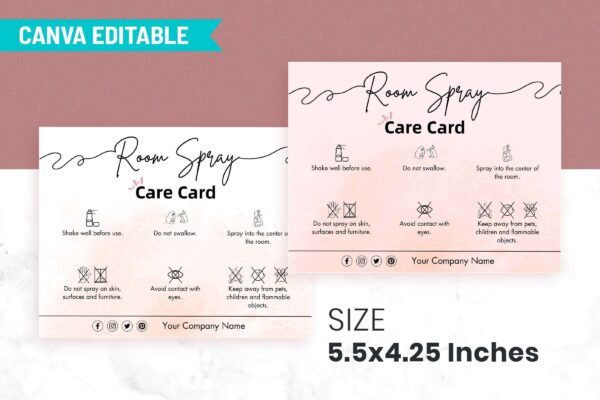 Room Spray Care Card Template Feature Images 2 1 Room spray care card template - image 3