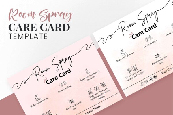 Room Spray Care Card Template Feature Images 3 1 Room spray care card template - image 4