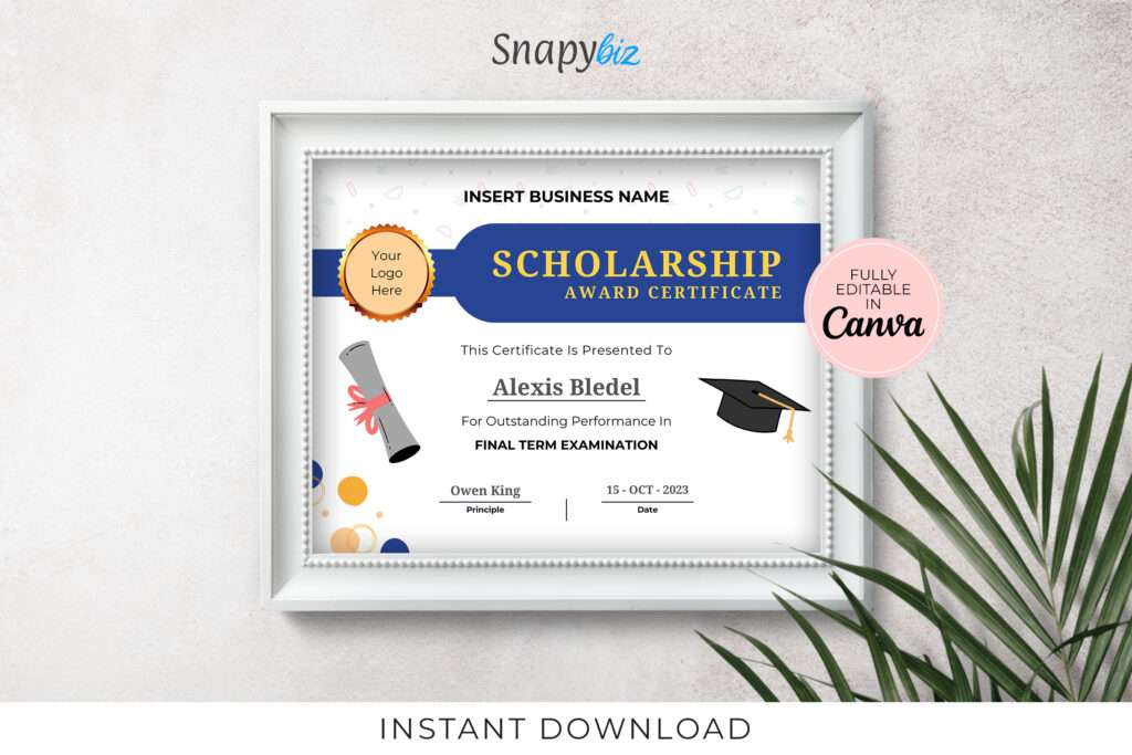 School Award Certificate School Award Certificate