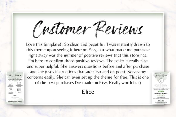 Vinyl Decal Care Card Template Feature Images 7 Vinyl decal care card template - image 8