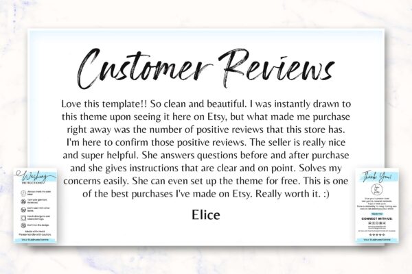 Washing Instructions Card Template Feature Images 7 Washing instructions template - image 8