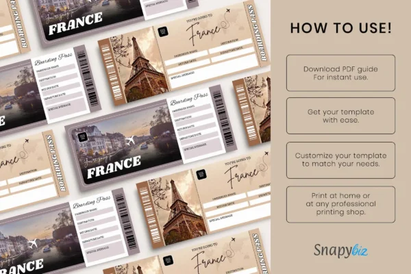 France Trip Surprise Gift Ticket Bp 168 Feature Images 8 France trip surprise gift ticket customizable canva template - image 7