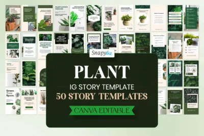 A demonstration of an Instagram story template edited in Canva, displayed on a laptop screen, highlighting the user-friendly editing process with font, color, and image customization options.
