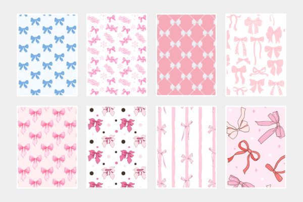 Bow Wallpaper Feature Images 2 Aesthetic cute pink bow phone wallpaper - image 2